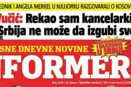 Danas, informer, fake news