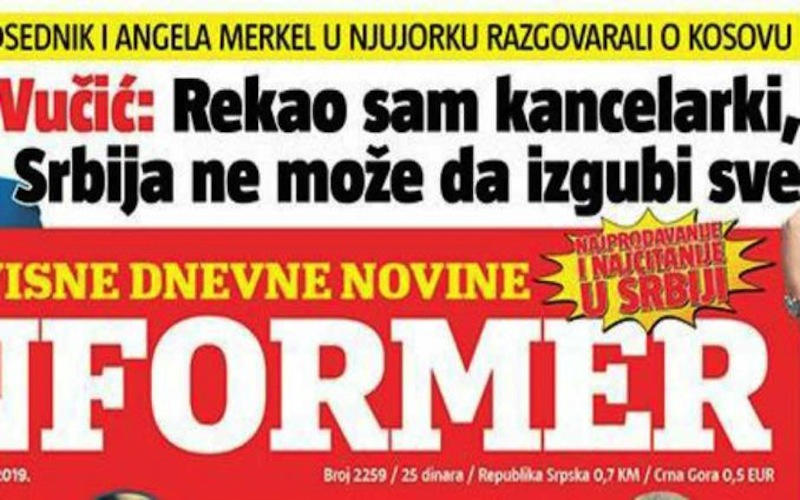 Danas, informer, fake news