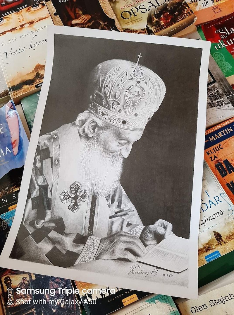 patrijarh-pavle-crtez-govedarica