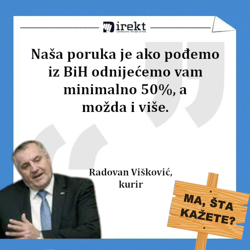 radovan višković poruka trebinje