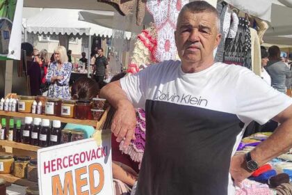 Veso Pudar, pčelar iz Nevesinja