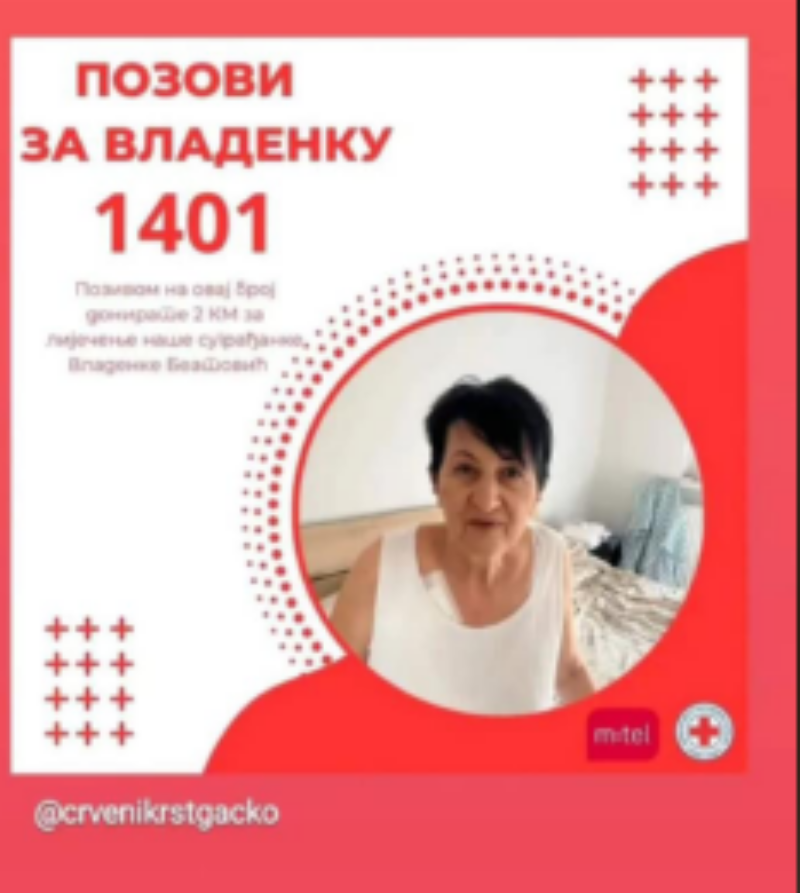 Za Vladenku Beatović