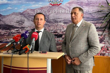 Mirko Ćurić i Milorad Dodik (Foto: Direkt)