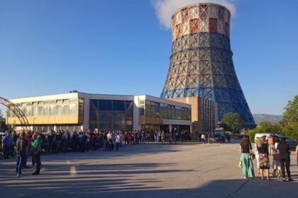 Protest radnika, RiTE Gacko