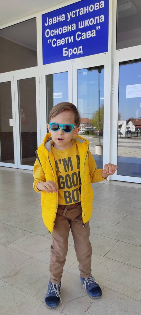 Saša Damjanović dječak sa rijetkom bolešću (ustupljena fotografija)