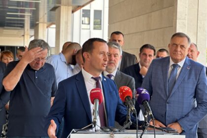 Mirko Ćurić i Milorad Dodik