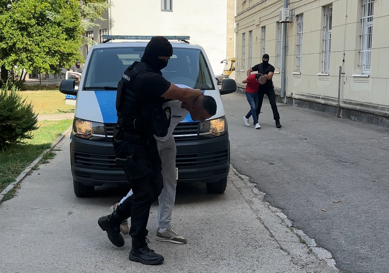 Privođenje osumnjičenih u PU Trebinje