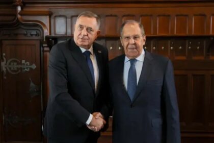 Dodik i Lavrov (Foto: Srna)