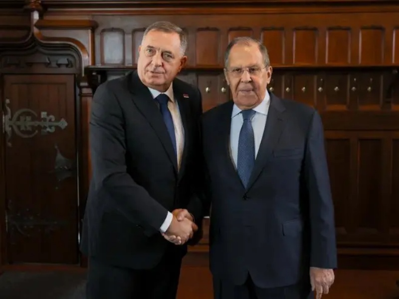 Dodik i Lavrov (Foto: Srna)