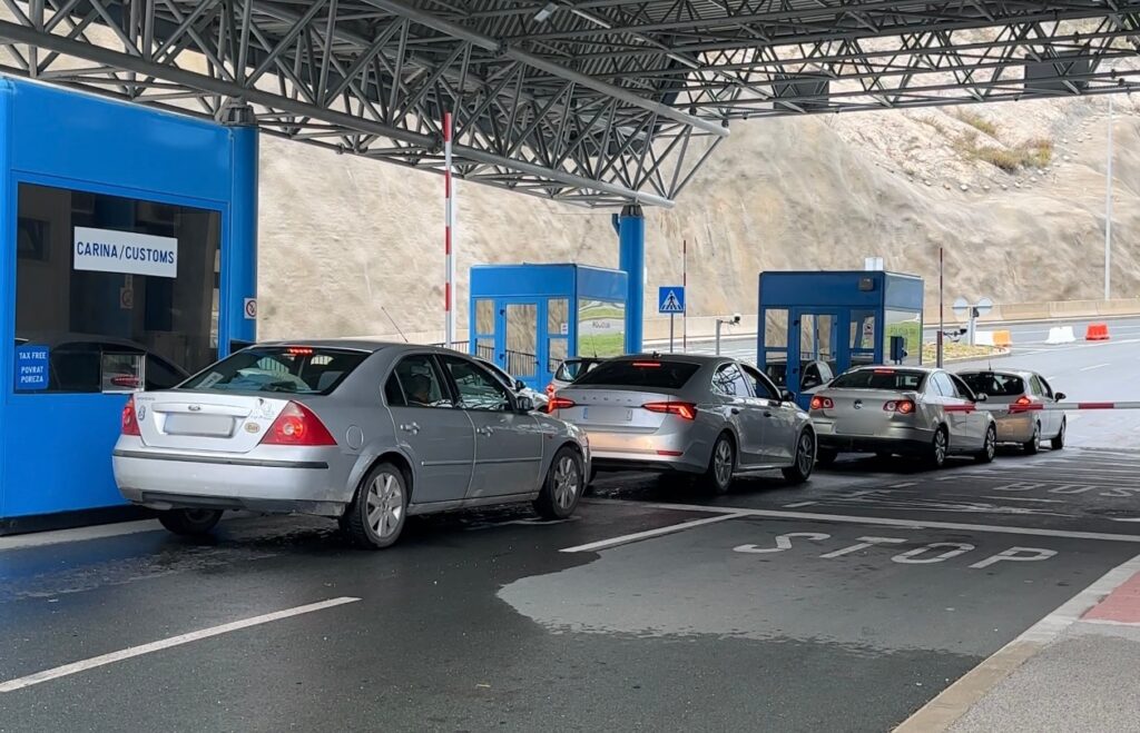 Čekanje na graničnom prelazu - kontrola EES