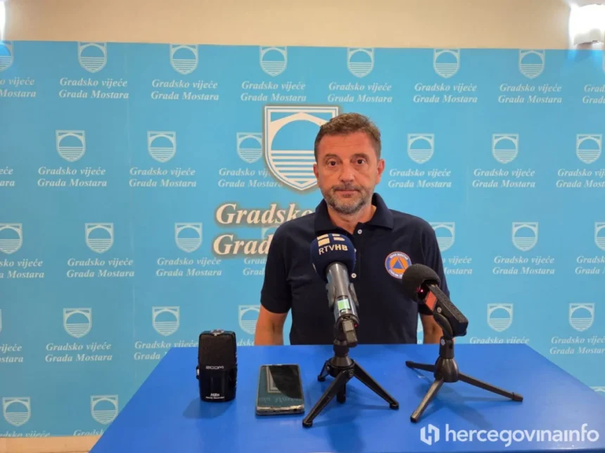 Mario Kordić, gradonačelnik Mostara o požaru