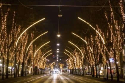 Novogodišnja rasveta u Beču- Ringštrase