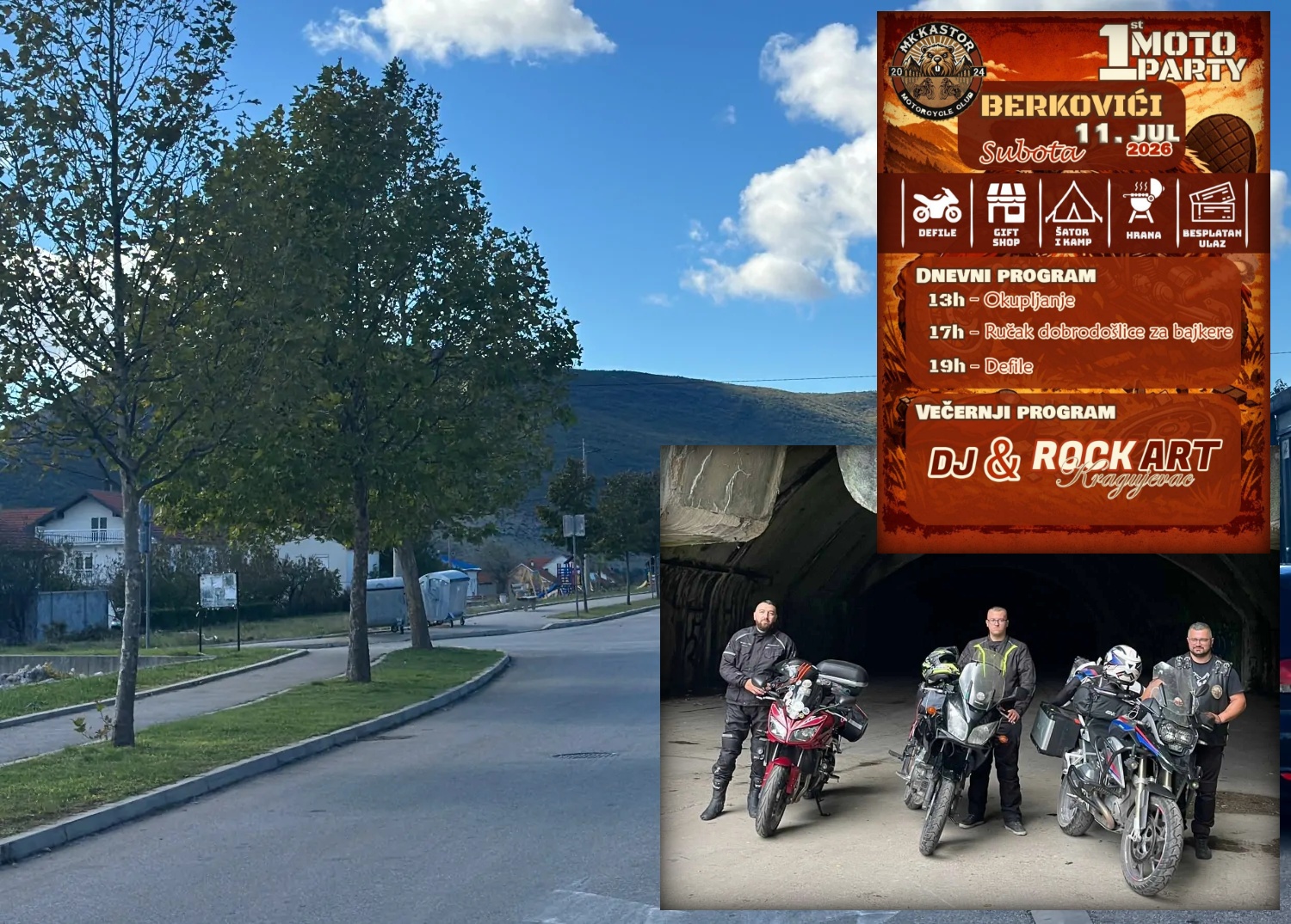 Novi termin motorijade u Berkovićima
