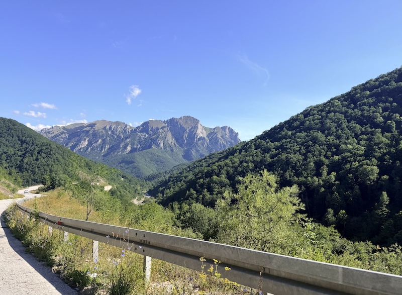 pogled na Zelengoru sa puta Gacko- Foča