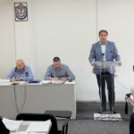 Načelnik opštine Gacko Vukota Govedarica se obraća odbornicima na 10. redovnoj sednici SO Gacko.