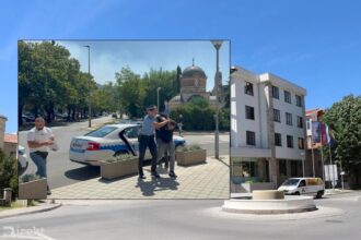 Privođenje Željka Vujovića u OJT Trebinje