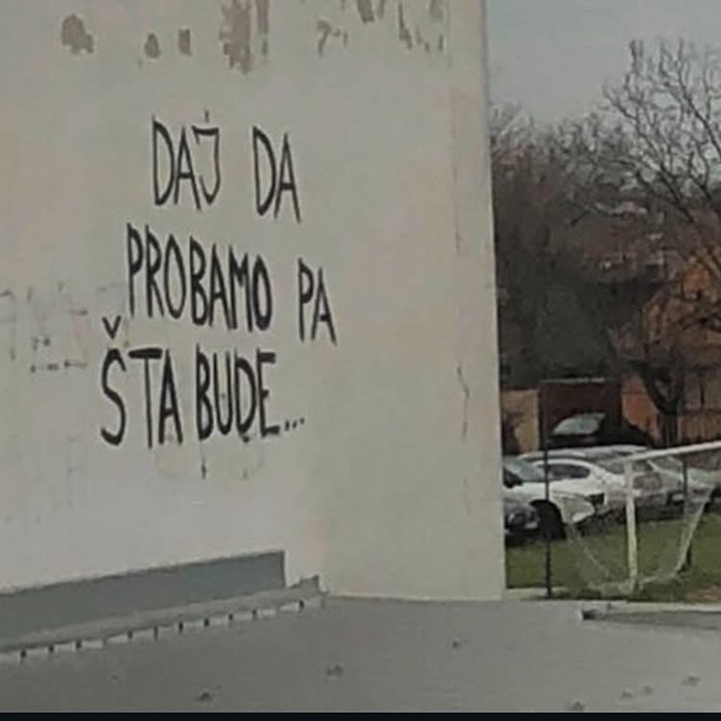 Poruka na zidu- Početak izborne kampanje u Republici Srpskoj