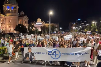 Pozdrška za emisiju 24 minuta sa Zoranom Kesićem
