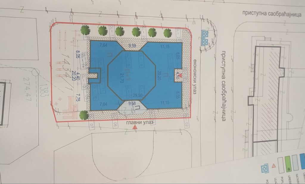 Projekat za izgradnju vrtića u naselju Tini 